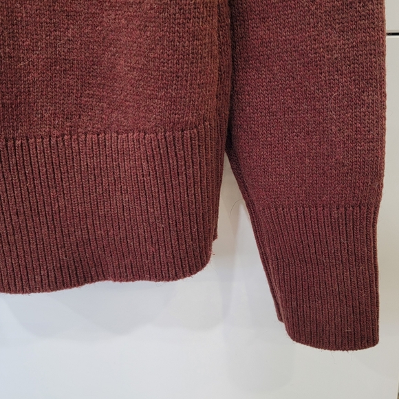 KÜHL Nordik Merino Wool Fair Isle Crewneck Sweater Cinnabar Brown - Women's M - Picture 11 of 15